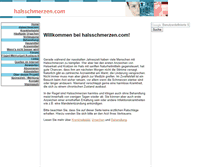 Tablet Screenshot of halsschmerzen.com